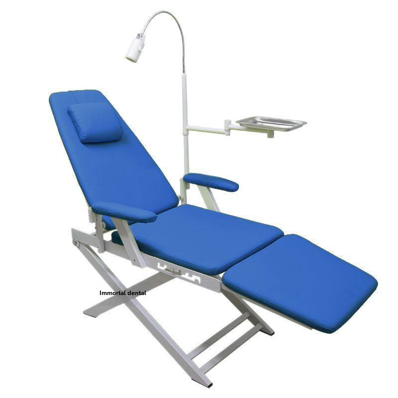 211-New Comprehensive Electric Dental Chair with Plastic Goobed Bed Oral Dental Table Turbine Featuring .jpg
